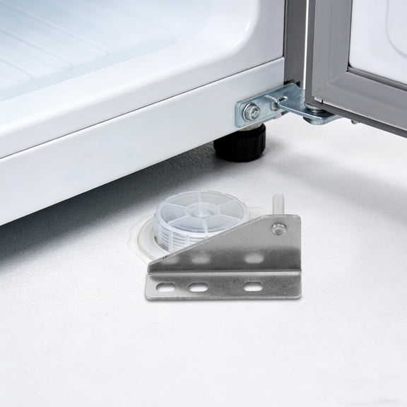 BESTYASH Plated Silver Stainless Steel Hinges for Home Chest Freezer Accessories Smooth Operation 2Pcs
