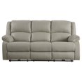 thumbnail image 2 of ACME Zuriel Faux Leather Upholstered Power Motion Reclining Sofa in Beige, 2 of 3