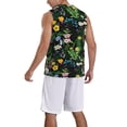 thumbnail image 2 of Xecao Chamomile print basketball shirt for both men and women, a unisex basketball jersey perfect for theme parties-4X-Large, 2 of 6