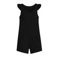 thumbnail image 4 of AUNVITO Women's Sleeveless Romper Round Neck Vest Style with Pockets Casual Chic Solid Color, 4 of 5
