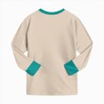 thumbnail image 4 of TOWED22 Little Boys Pajamas 2 Pieces Long Set Cotton Kids Excavator Pjs Toddler Clothes Jammies Fall Winter Sleepwear 6-12 Months 12-24 Months 2t 3t 4t 5t 6t 7t 8t 9t Children,Beige,3-4 Y, 4 of 6