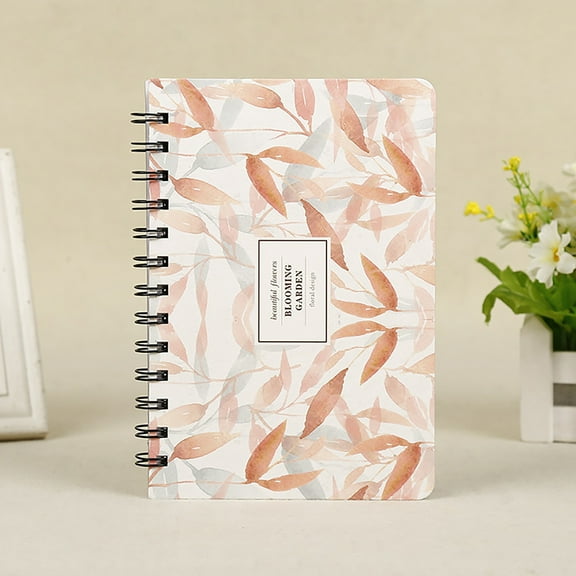 3-Ring B6 Binder with Loose Leaf Notepad, Durable Hardcover Coil Notebook for Organizing Agendas, Notes, and Schedules