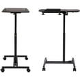 thumbnail image 5 of BIRDROCK HOME Adjustable Mobile Laptop Stand - Brown, 5 of 5