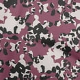 thumbnail image 1 of oneOone Velvet Dark Magenta Fabric Abstracts Sewing Material Print Fabric By The Yard 58 Inch Wide, 1 of 7
