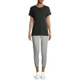 thumbnail image 2 of Athletic Works Women's Athleisure Soft Jogger Pants, 2 of 6