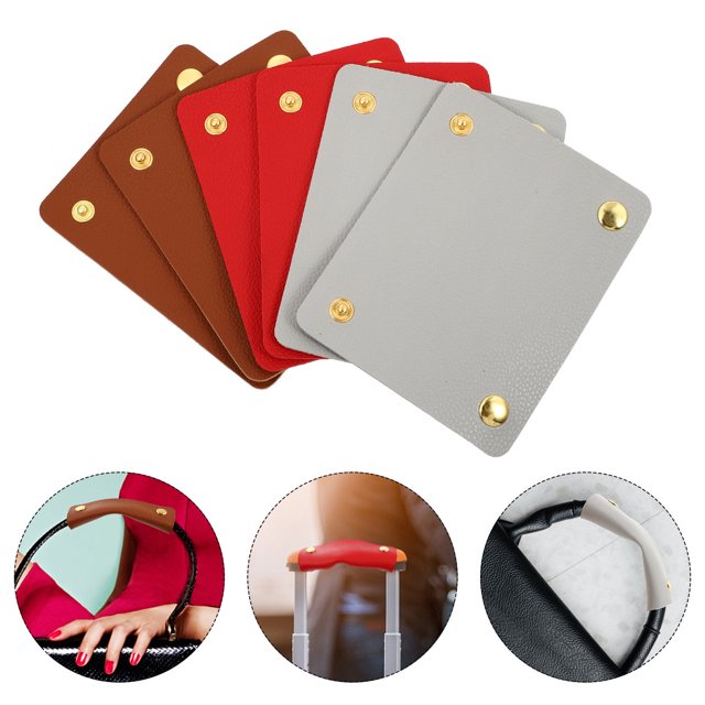 unbranded 6Ud Cubiertas Para Asa De Bolso En Cuero Sintético Accesorios Para Reemplazo Y