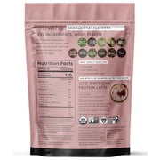 Truvani Vegan Plant Based Pea Protein Powder | Organic | Vanilla Chai | 20 Servings | Gluten & Dairy Free