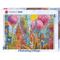 thumbnail image 1 of Rompecabezas Charming Villages: Arboles Rosas 1000 Piezas Heye, 1 of 4