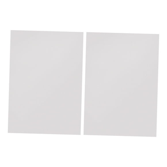 Hoja de Pp translúcida de PVC, plantilla artística artesanal, filtro de luz de Gel de corrección A4 multiusos para lámpara de estudio fotográfico, 2 puro claro