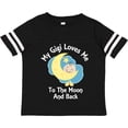thumbnail image 3 of Inktastic Gigi Loves Me to the Moon and Back Boys or Girls Toddler T-Shirt, 3 of 5