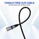thumbnail image 4 of Cables XLR Heams Professional, paquete de 6 unidades, 1,8 m, macho a hembra, 4 of 6