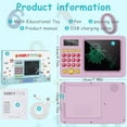 thumbnail image 4 of Jeux de Mathématiques Jouet avec LCD Écriture Tablette 2 en 1 Apprentissage Précoce Mathématiques Exercice Arithmétique Jouet USB Charge Addition Soustraction Multiplication et Division Oral Apprentissage Jouet Montessori Jouet, 4 of 6
