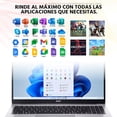 thumbnail image 5 of Laptop ACER Aspire 3 AMD Ryzen 7 7730U 32GB 1TB SSD 15.6” Full HD W11 Plata Teclado Ingles Mouse DXT Multitarea Intensiva y Productividad Empresarial, 5 of 5
