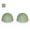 Aspen Green, variant on Plastic Toilet Bolt Caps to Match Kohler Parchment, Replacement for 1013092-40, Set of 2