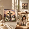 thumbnail image 3 of 3D Christian Fabric Poke Art Kit, Christmas Fabric Poke Art Kit for Adults With Pre-Cut Squares,Embroidery Jesus Nativity Scene Religious DIY Craft Kit for Christian, 3 of 7