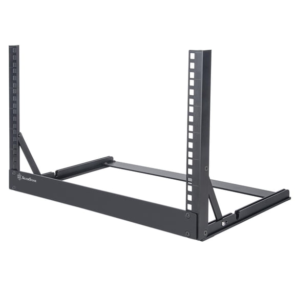 SilverStone Technology RK06U-OF 19-inch 6U Open-Frame Desktop Rack, SST-RK06U-OF