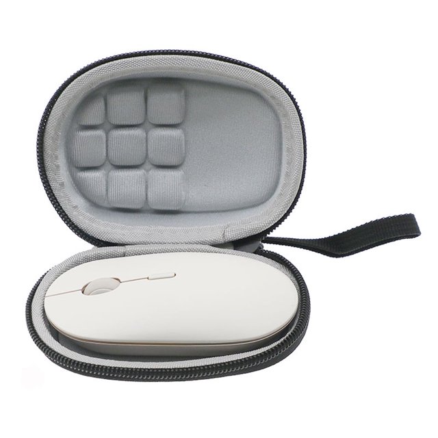 Estuche rígido de viaje jixopn EVA negro, a prueba de golpes, para mouse, impermeable, portátil, resistente a impactos, para Xiaomi Mouse 3, accesorios