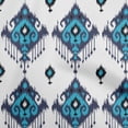 thumbnail image 1 of oneOone Polyester Spandex Blue Fabric Asian Ikat Sewing Craft Projects Fabric Prints By Yard 56 Inch Wide, 1 of 4