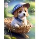 thumbnail image 1 of Diamond Painting 5D DIY Full Square Drill Dog Kit Decoración del hogar Art Craft(8) FLhrweasw Nuevo, 1 of 9