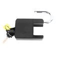 thumbnail image 3 of Candado de huella digital impermeable antirrobo teléfono Bluetooth desbloqueo con 2 llaves para escuela de gimnasia, 3 of 5