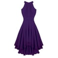 thumbnail image 7 of MSemis Woman's Chiffon Wedding Bridesmaid Dress Evening Party Prom Gown, 7 of 7