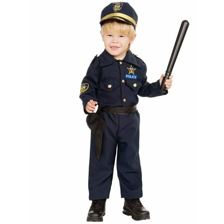 Little Police Boy Toddler Costume