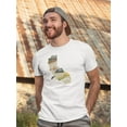 thumbnail image 2 of Illustrated State California T-Shirt Men -Jacob Green Designs, Male Small, 2 of 4