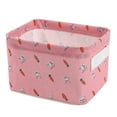 thumbnail image 1 of Foldable Canvas Fabric Storage Bins Basket Clothing Toys Storage (4PCS), 1 of 6