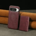 thumbnail image 5 of 2 In 1 Case for Google Pixel 10 / 10 Pro with Kickstand, Detachable Magnetic PU Leather Wallet Case with Card Slots Kickstand Protective Phone Cover Men Women for Google Pixel 10 / 10 Pro - Winered, 5 of 7