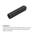 thumbnail image 4 of 15Pcs Heat Shrink End Cap 8mm ID x 35mm L 2.5:1 Ratio Heat Shrink Tubing Cap Lined Sealed Waterproof Black, 4 of 5