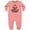 Mauve, variant on Daddy Little Co Counsel Lawyer Baby Fleece Romper