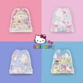 thumbnail image 2 of Bolsa de lona de dibujos animados de Sanrio Kuromi, Cinnamoroll My Melody, bolsa de compras ecológica portátil, bolsa de almacenamiento Kawaii minimalista, regalo, 2 of 5