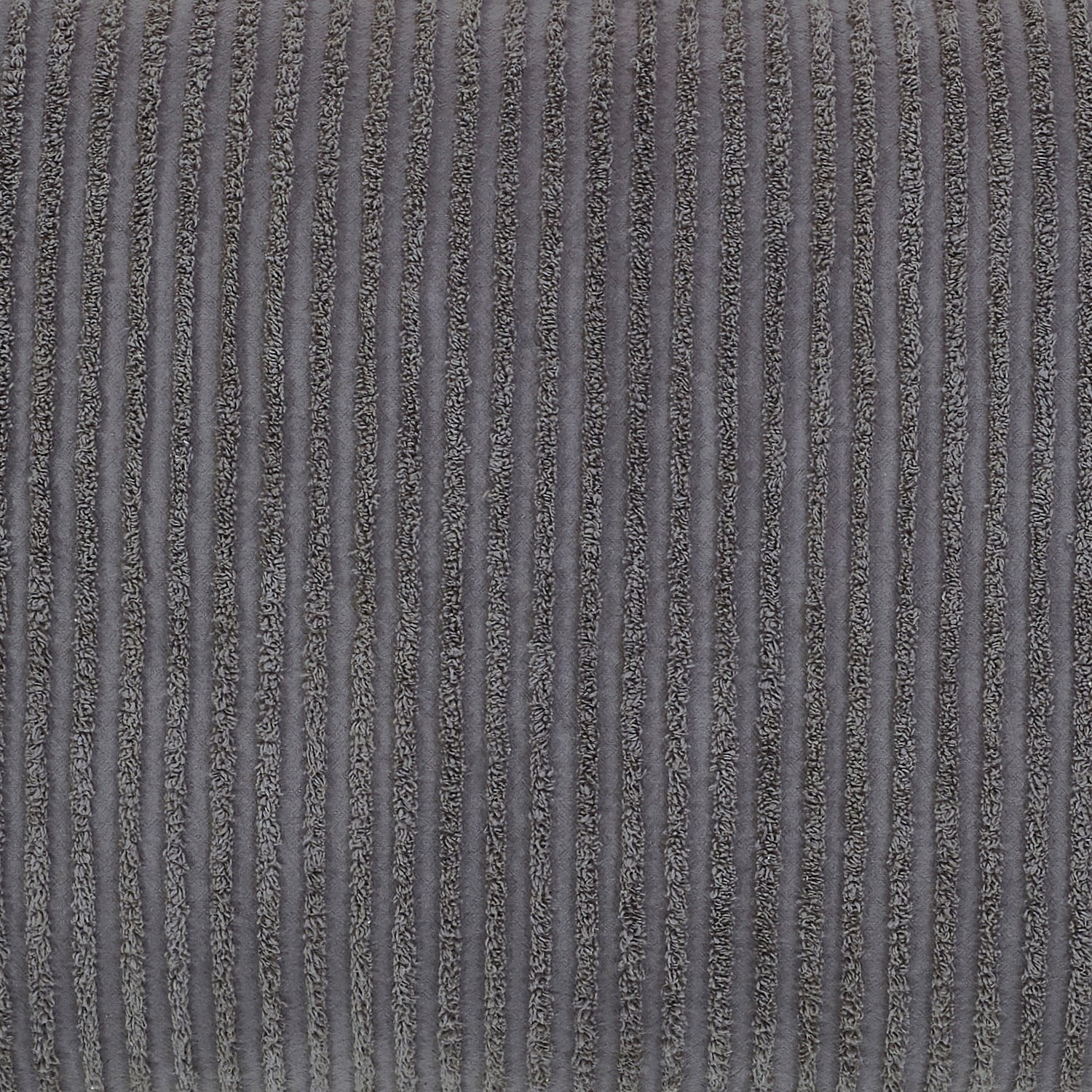 Better Trends 26"x 26" Euro Pillow Sham 100% Cotton Pillow Cover Stripe Design Machine Washable (Gray) Jullian Collection