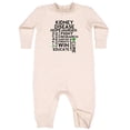thumbnail image 2 of Inktastic Kidney Disease Awareness Walk Baby Fleece Romper, 2 of 4