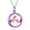 Colorful, variant on Personlized Sun Mountain and Sea Pendent for Ashes and Chain Cremation Jewelry for Ashes Perfume Memory Necklace for Men Women