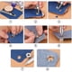 thumbnail image 5 of 100 Uds. Juegos de ojales Kit de ojales de 14mm herramientas para ojales Kit de ojales con ojales de metal con herramientas para ojales para reparación de tiendas de lona de lona plateadas, 5 of 5