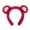 Rose Red, variant on SmartBy Bear Ears Headband Halloween Christmas Cosplay Fluffy Hair Band Animal Ears Headwear Costume Accessory