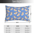 thumbnail image 2 of Salouo Kawaii Corgi Pattern Pillow Cases,1PC Pillow Covers with Envelope Closure Decorative Pillow Case for Bed Couch,Pillows Not Included-20"x30", 2 of 6