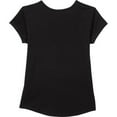 thumbnail image 2 of Adidas Big Girl's Rainbow Logo Graphic Print Tee Soft Cotton Active T-Shirt, 2 of 2