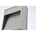 thumbnail image 5 of Raine Integrated LED wall sconce in silver, 5 of 5