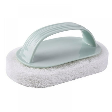 

New Style Thickened Sponge Bathtub Brush with Handle Cleaning Brush Pot Brush And Tile Brush