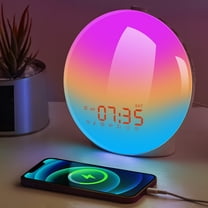MEETCRAFTS Wake up Light  360 ° LED Screen Sunrise Sunset Simulation Alarm Clock  MTC01