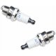 thumbnail image 5 of Bujía L7T de alta calidad, ideal para motores de 2 tiempos en minimotos, cuatriciclos, motosierras, desbrozadoras, recortadoras, sopladoras, cortacéspedes y cortasetos, 4 piezas, 5 of 5