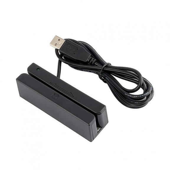 Zerone MSR90 USB Magnetic Strip Card Reader 3 Tracks Mini Mag Hi-Co Swiper,Stripe Card Reader,Magnetic Card