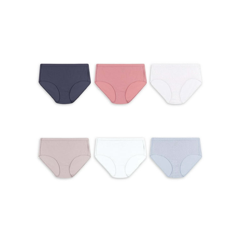 Just My Size Women’s Underwear Assorted Cotton Briefs - 5Pk