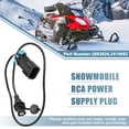 thumbnail image 2 of Motor Nieve Unique Bargains RCA Enchufe Reemplazo 2883824 2414662 Negro, 2 of 6