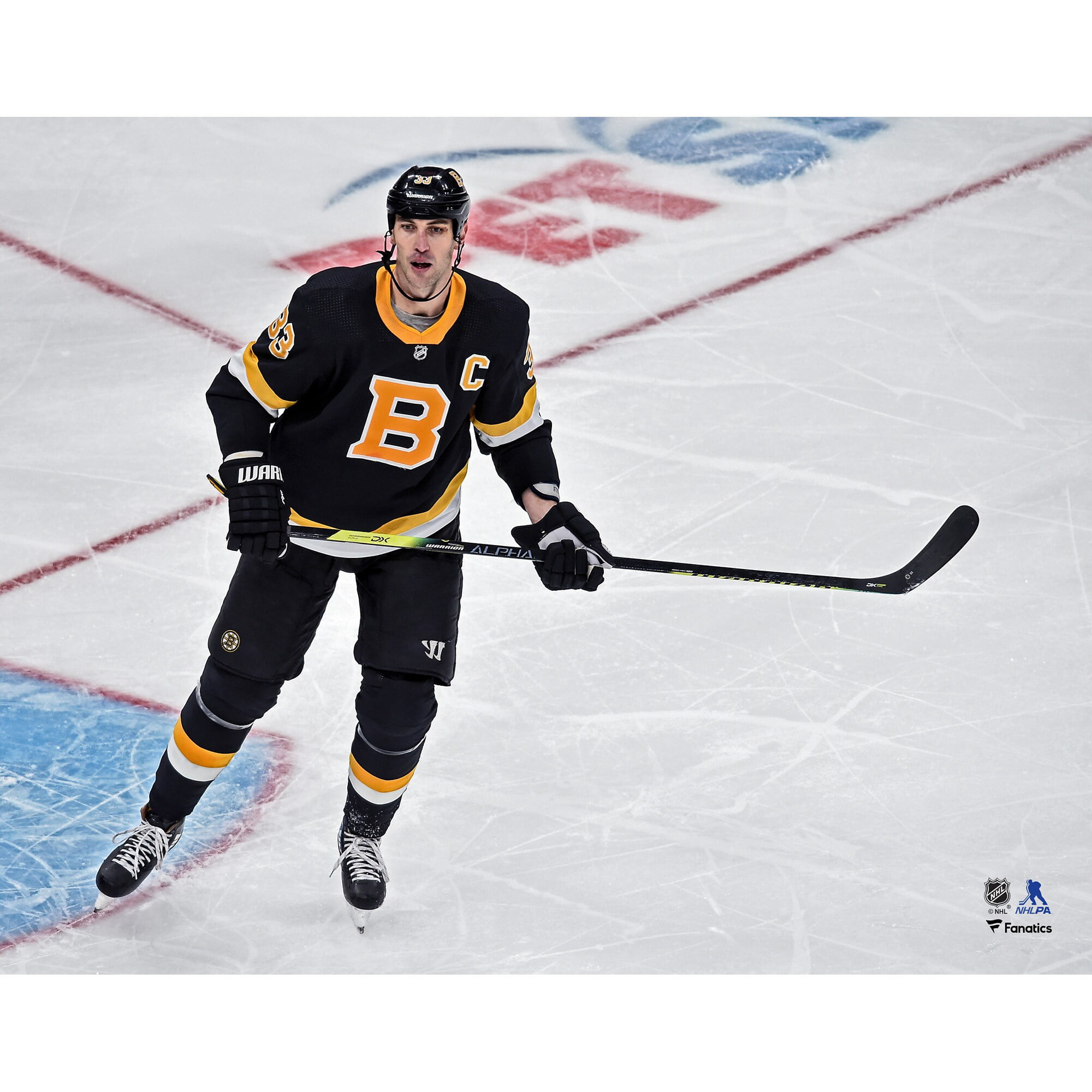 Fanatics Authentic Charlie Mcavoy Boston Bruins Autographed 8 x 10 Black Jersey Skating Photograph
