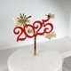 thumbnail image 5 of 5 piezas de adorno para pastel de acrílico de Feliz Año Nuevo, adornos para pasteles Cheers To The New Year 2025, decoración para pasteles, decoraciones CheerCake, decoración para pasteles, 5 of 5