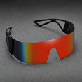 thumbnail image 4 of de terre de de moda, protección cuadrada porizada, de antideslumbrantes, protección para pesca, ejercicio, , , rojo Yinane Gafas de ciclismo, 4 of 8