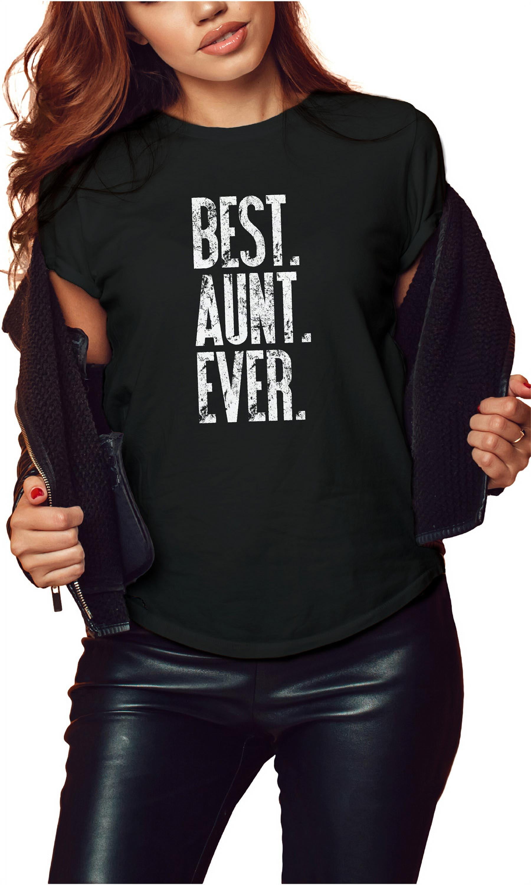 Aunt top Aunt Mother's Day Aunt Birthday Shirt Personalized Aunt Gift AUNT Established Shirt Best Auntie Ever Shirt Blessed Aunt shirt